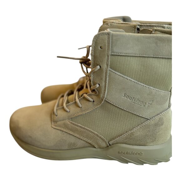 Soulsfeng Fire Team Men's Sand Boots EUR 47.5 = US size 13 Tactical Boots Work - Picture 3 of 12